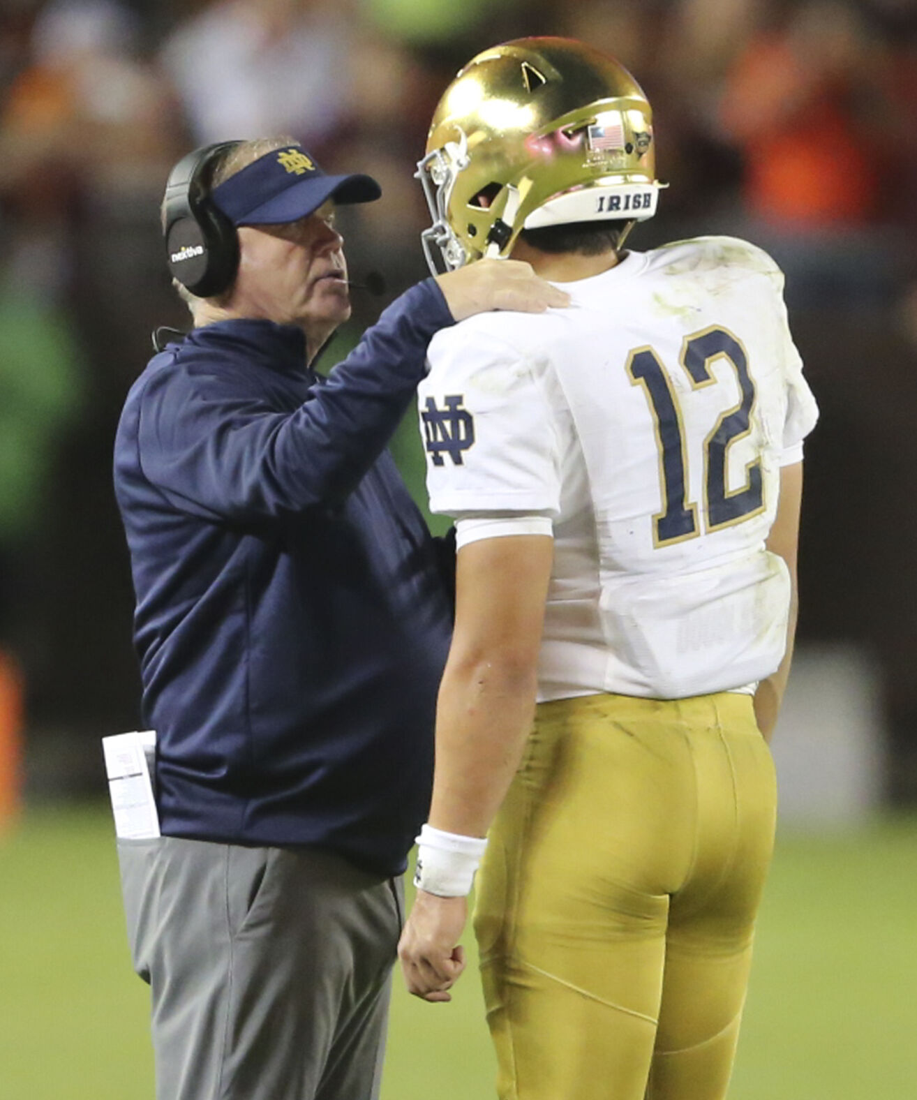 Notre Dame at Virginia Tech football